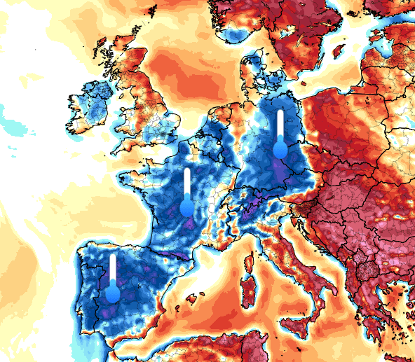 Vers une semaine du 21 au 27 juillet plus fraîche que la normale