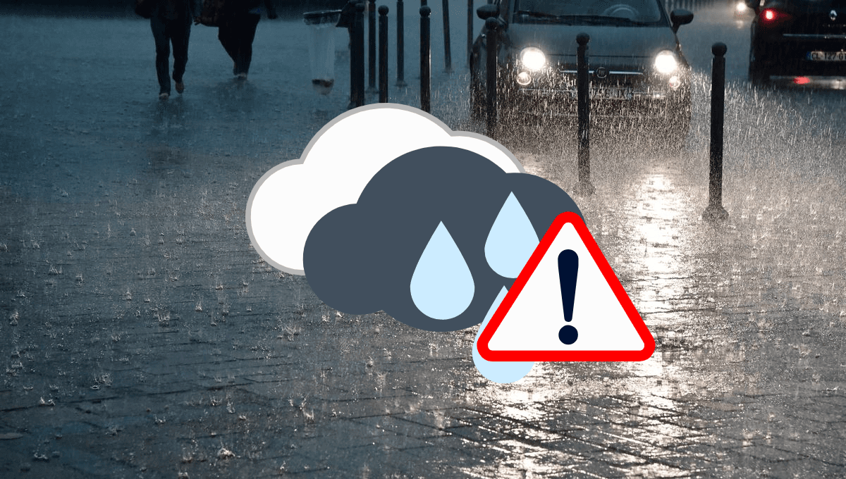 Nouveau risque de pluies abondantes pour ce week-end de la Toussaint