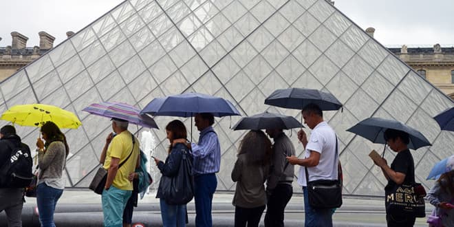 Image d'illustration pour L'été pluvieux profite à la fréquentation des musées