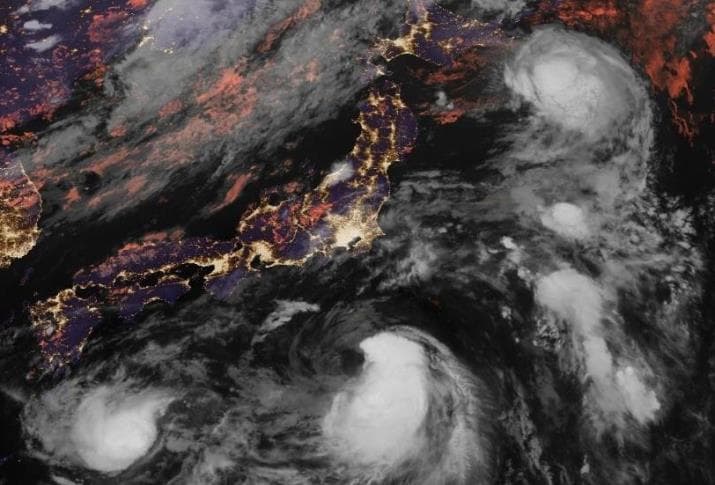 Image d'illustration pour Dianmu, Kompasu, Mindulle et Lionrock : tempêtes sur le Pacifique