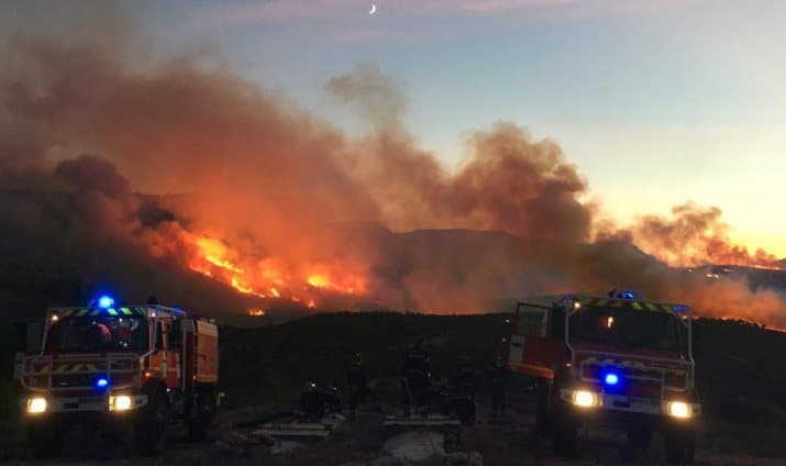 Image d'illustration pour Sécheresse et fort risque d'incendie près de la Méditerranée