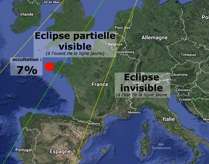 Image d'illustration pour Eclipse solaire totale ce lundi aux Etats-Unis 