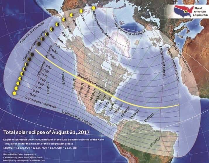Image d'illustration pour Eclipse solaire totale ce lundi aux Etats-Unis 