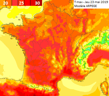 Image d'illustration pour A quand les premiers 30°C ? La chaleur se fait attendre