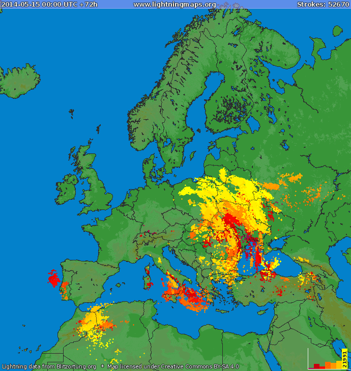 Image d'illustration pour Grêle et tornade en Pologne et en Ukraine