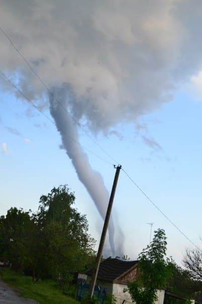 Image d'illustration pour Grêle et tornade en Pologne et en Ukraine