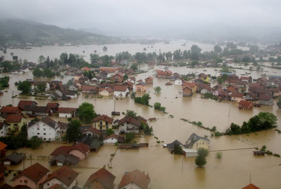 Image d'illustration pour Inondations meurtrières en Serbie et en Bosnie