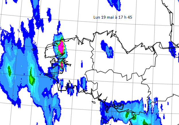 Image d'illustration pour Orage fort en Bretagne - ligne SNCF coupée dans le Finistère