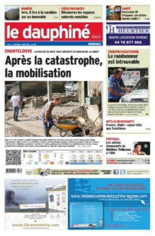 Image d'illustration pour La presse quotidienne régionale fait sa une sur le mauvais temps, sauf...