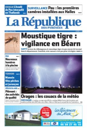 Image d'illustration pour La presse quotidienne régionale fait sa une sur le mauvais temps, sauf...