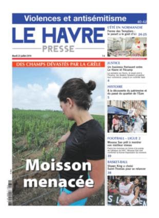 Image d'illustration pour La presse quotidienne régionale fait sa une sur le mauvais temps, sauf...