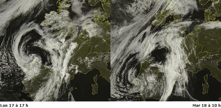 Image d'illustration pour Orages et crues : les images et films satellite 