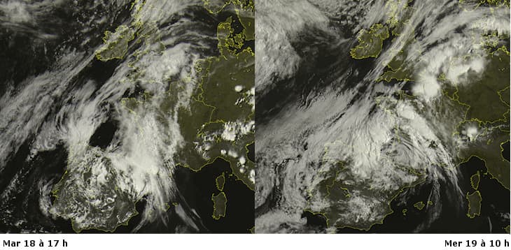Image d'illustration pour Orages et crues : les images et films satellite 