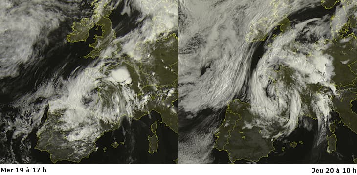 Image d'illustration pour Orages et crues : les images et films satellite 