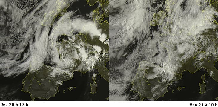 Image d'illustration pour Orages et crues : les images et films satellite 