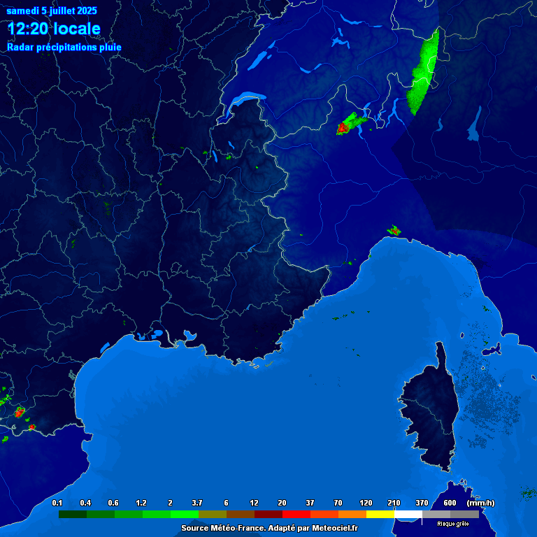 Image d'illustration pour Pluies et orages : premier épisode Méditerranéen de la saison ce week-end
